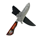 Faca Naruto 8 Polegadas | Lâmina Vazada Anime | Cabo Resina