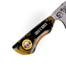 Faca Guns N' Roses 8 Polegadas - Cabo Resina Personalizado - Edição Limitada Rock