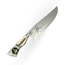 Faca Picanheira 10” Maçonaria - Cabo Osso e Resina