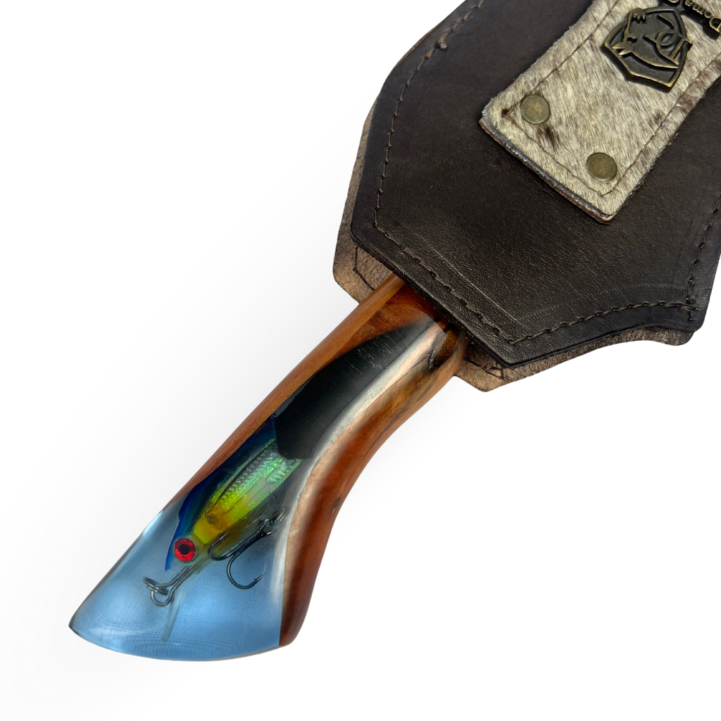 Faca Artesanal 11" - Lâmina Folha Vazada