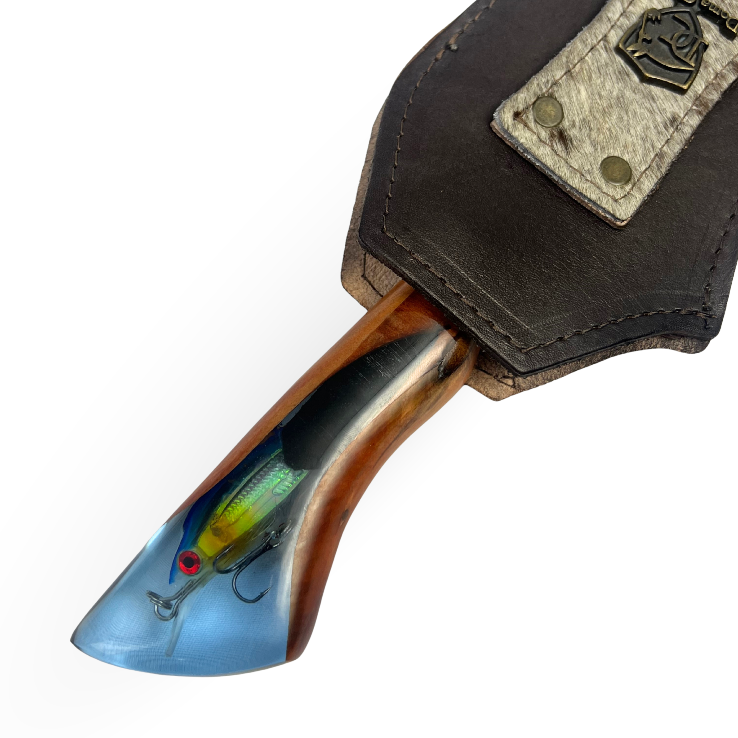 Faca Artesanal 11" - Lâmina Folha Vazada