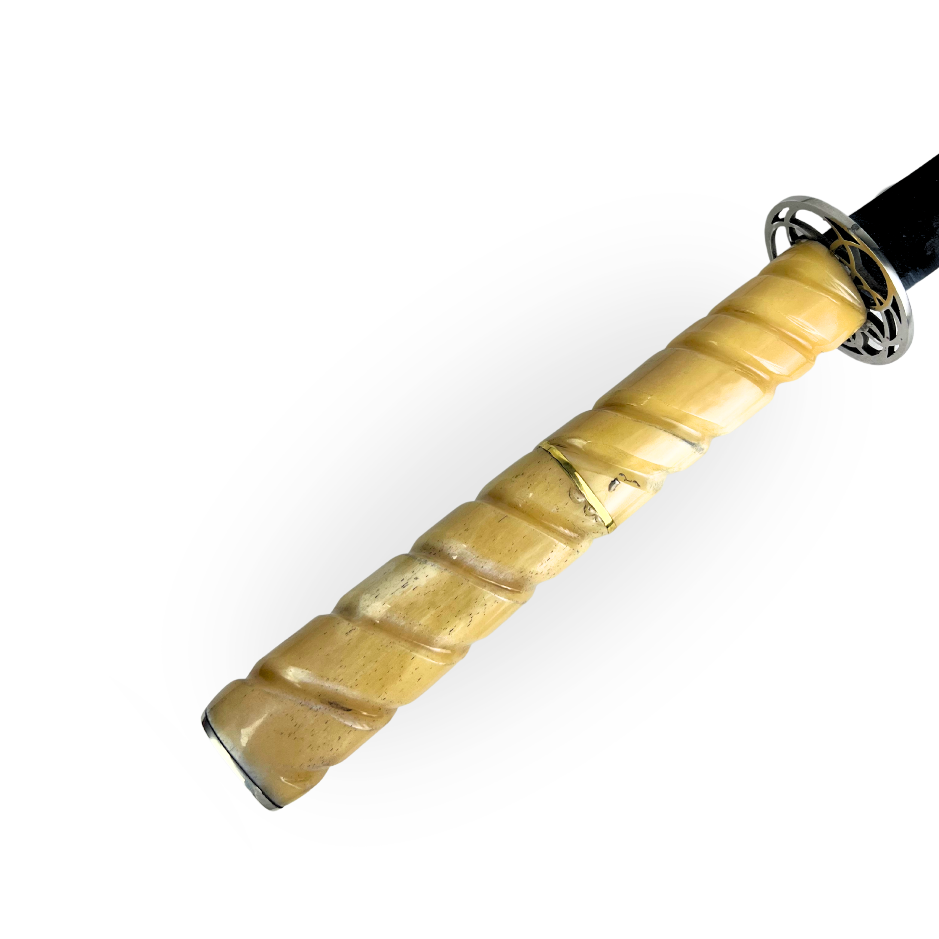 Katana Artesanal 29 Polegadas - Cabo Osso Bovino 10 Polegadas - Lâmina 75cm