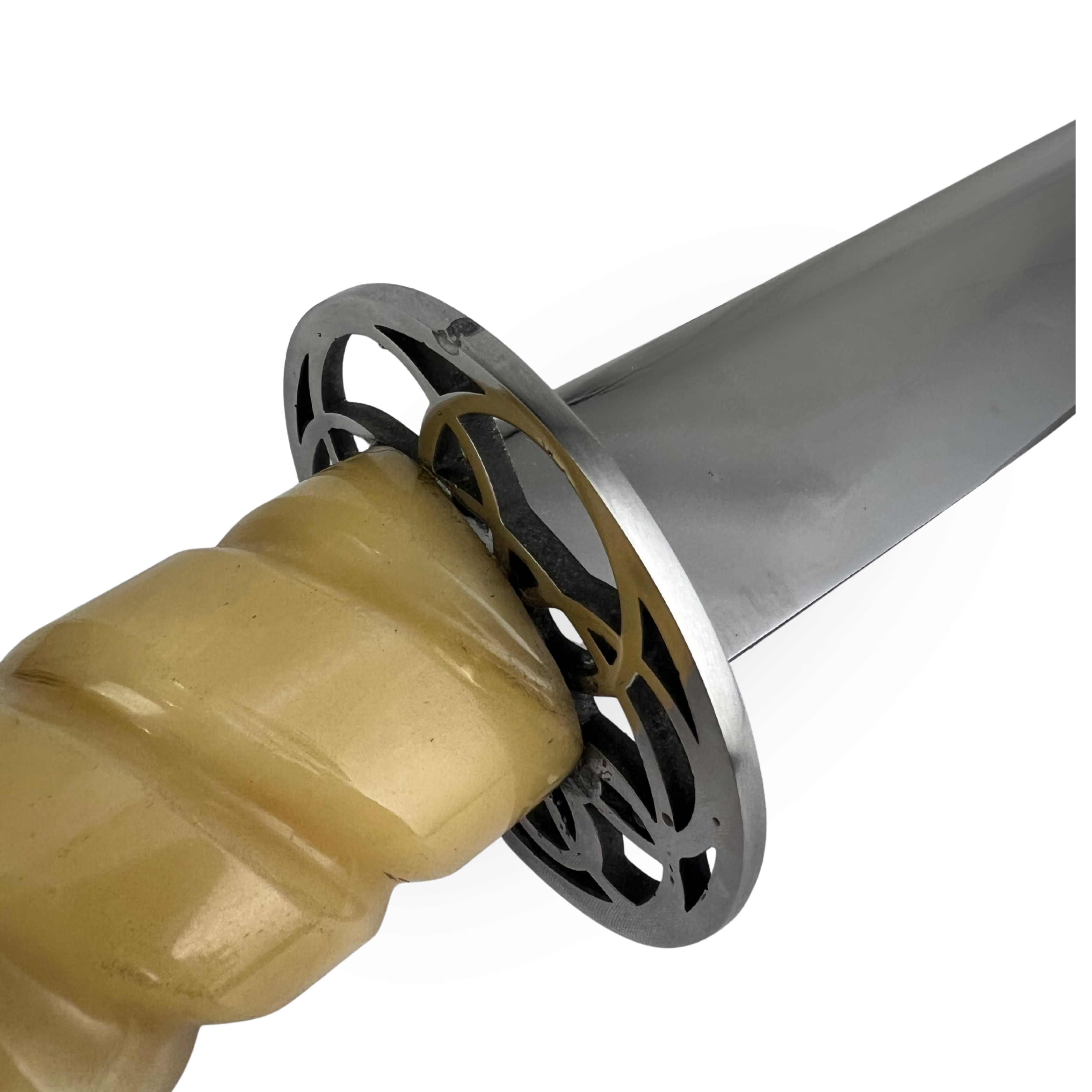 Katana Artesanal 29 Polegadas - Cabo Osso Bovino 10 Polegadas - Lâmina 75cm