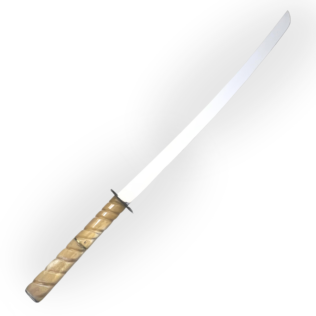 Katana Artesanal 29 Polegadas - Cabo Osso Bovino 10 Polegadas - Lâmina 75cm