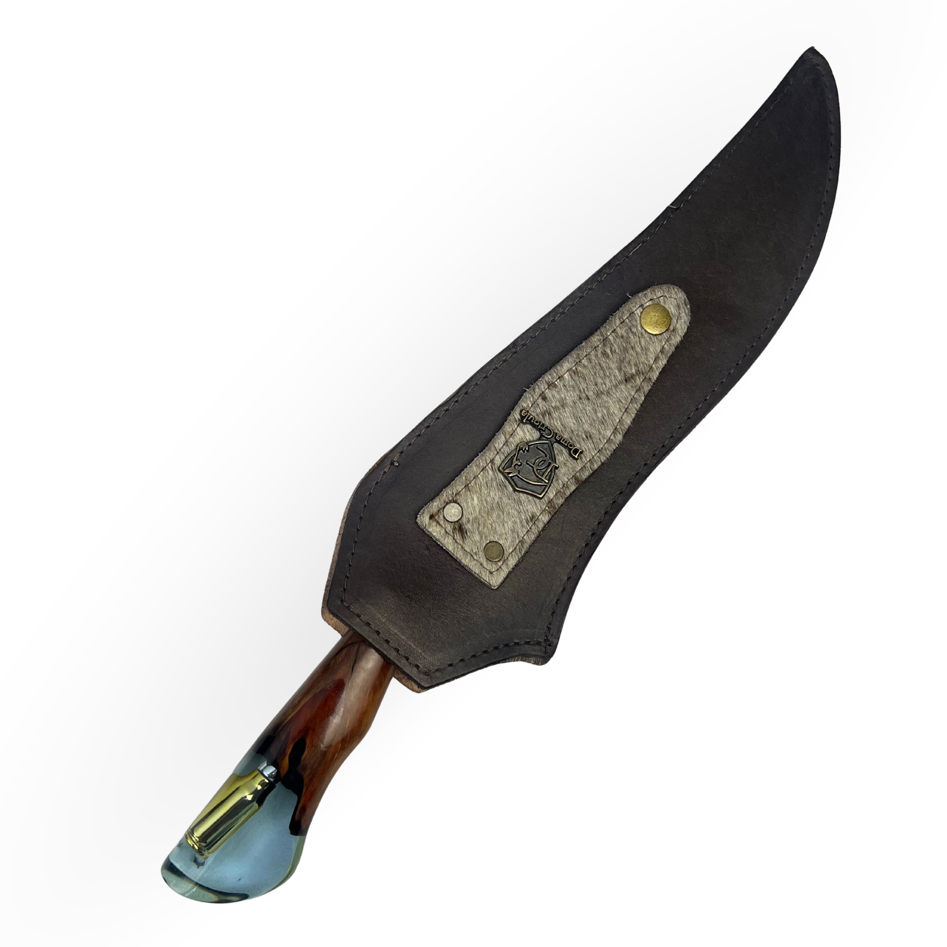 Faca Artesanal 11" - Lâmina Folha Vazada