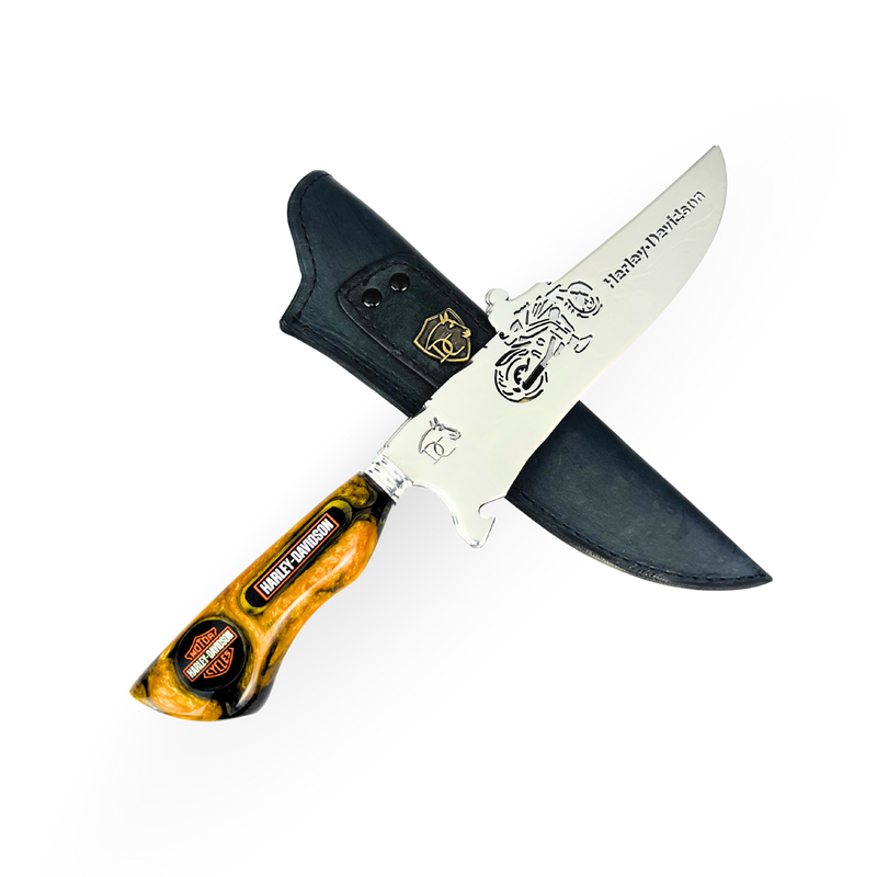 Picanheira Harley-Davidson 8 Polegadas - Cabo Resina Personalizado