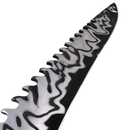 Faca San Mai Forjada à Mão 13 Polegadas - Cabo Full Tang Resina - 100% Artesanal