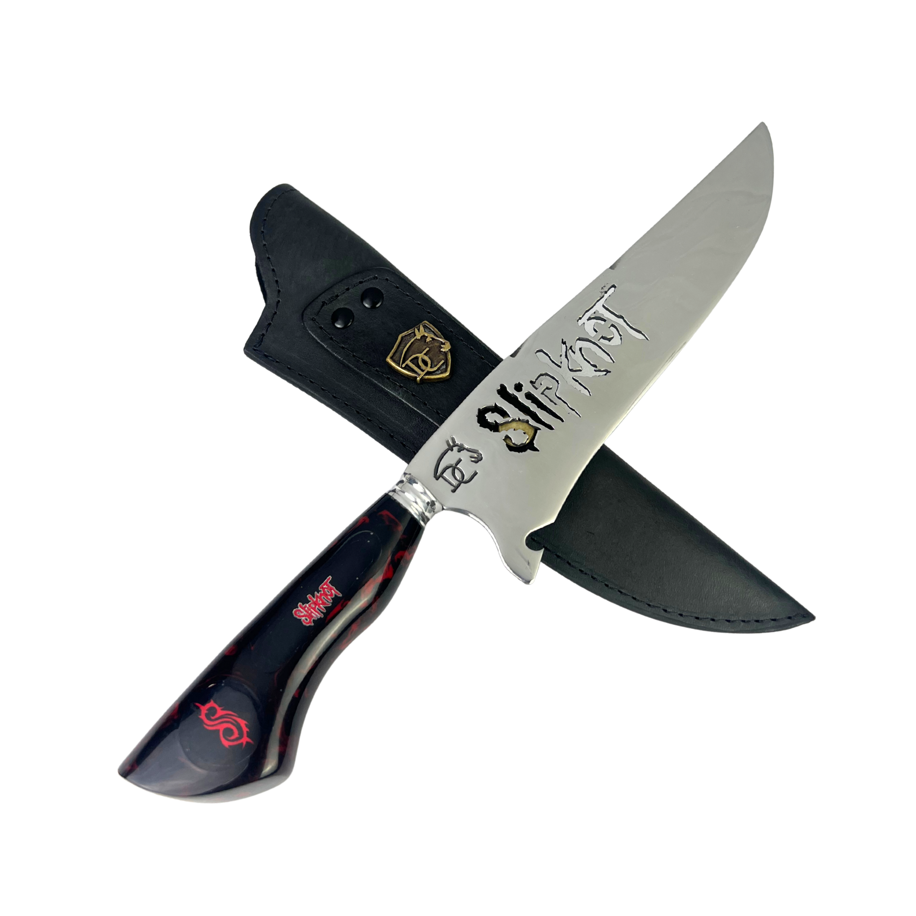 Kit Slipknot - Faca 8" + Tábua Personalizada