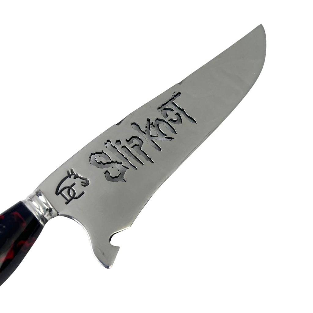 Kit Slipknot - Faca 8" + Tábua Personalizada
