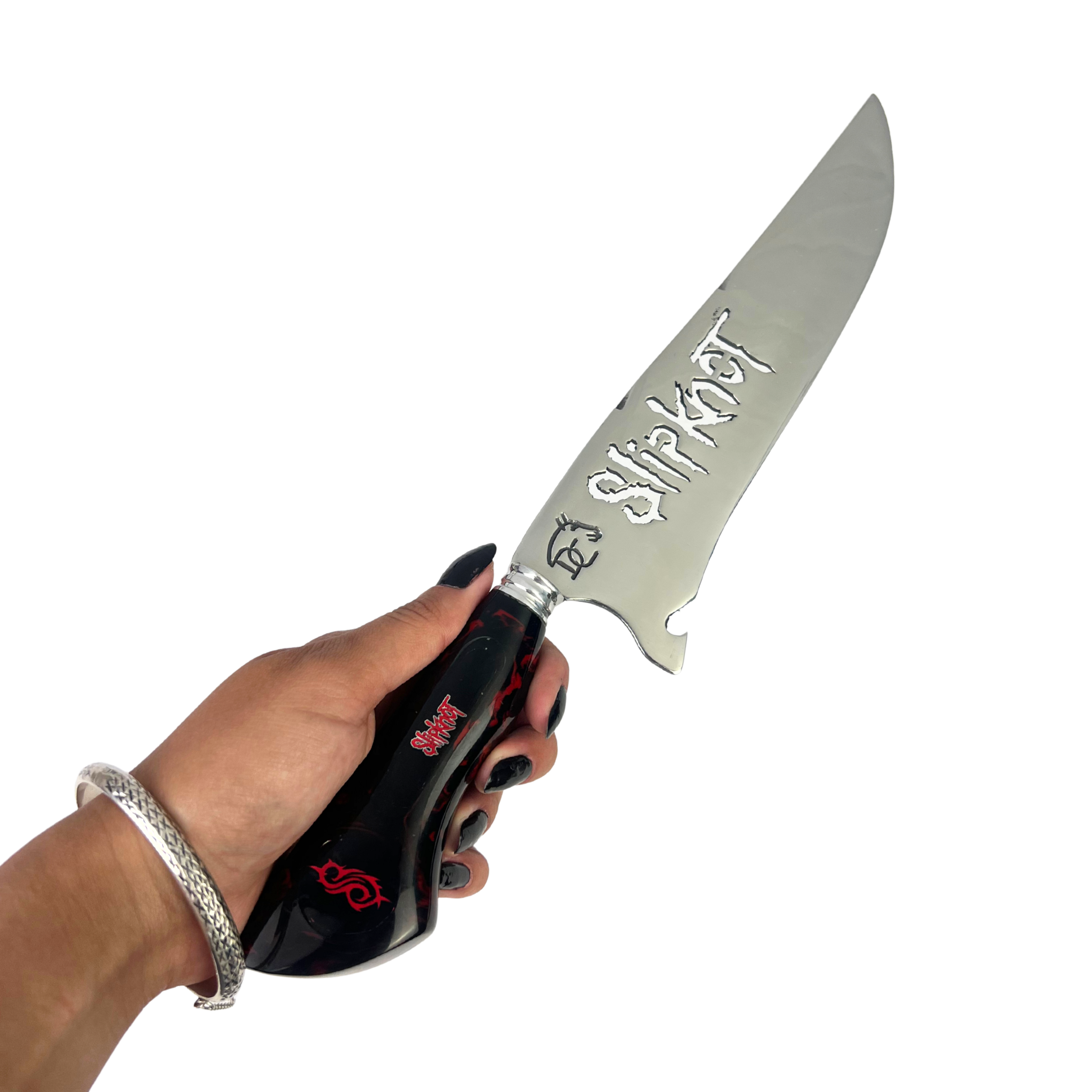 Kit Slipknot - Faca 8" + Tábua Personalizada