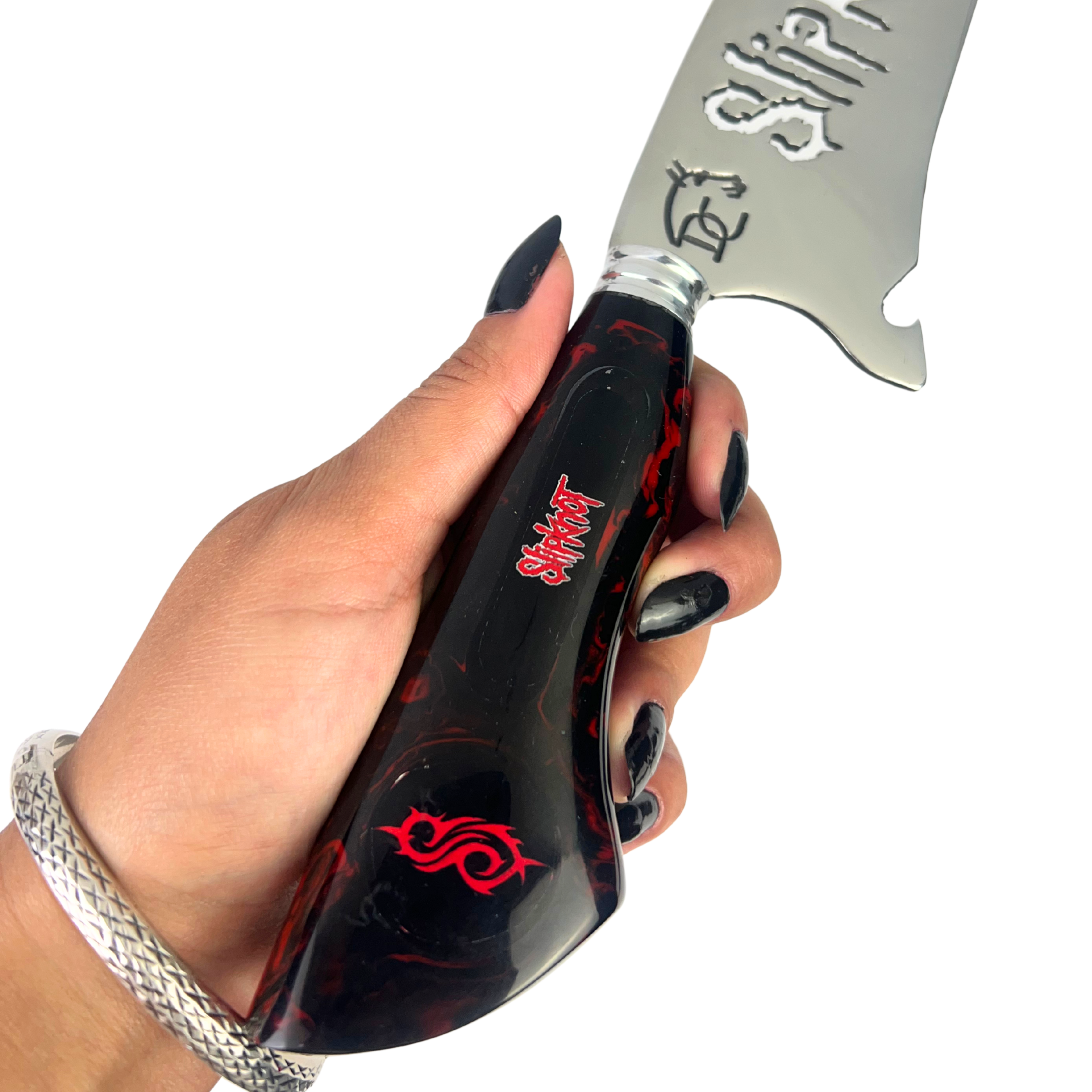 Kit Slipknot - Faca 8" + Tábua Personalizada