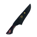 Faca Slayer 8 Polegadas Marmorizada | Lâmina Vazada Thrash Metal | Cabo Resina