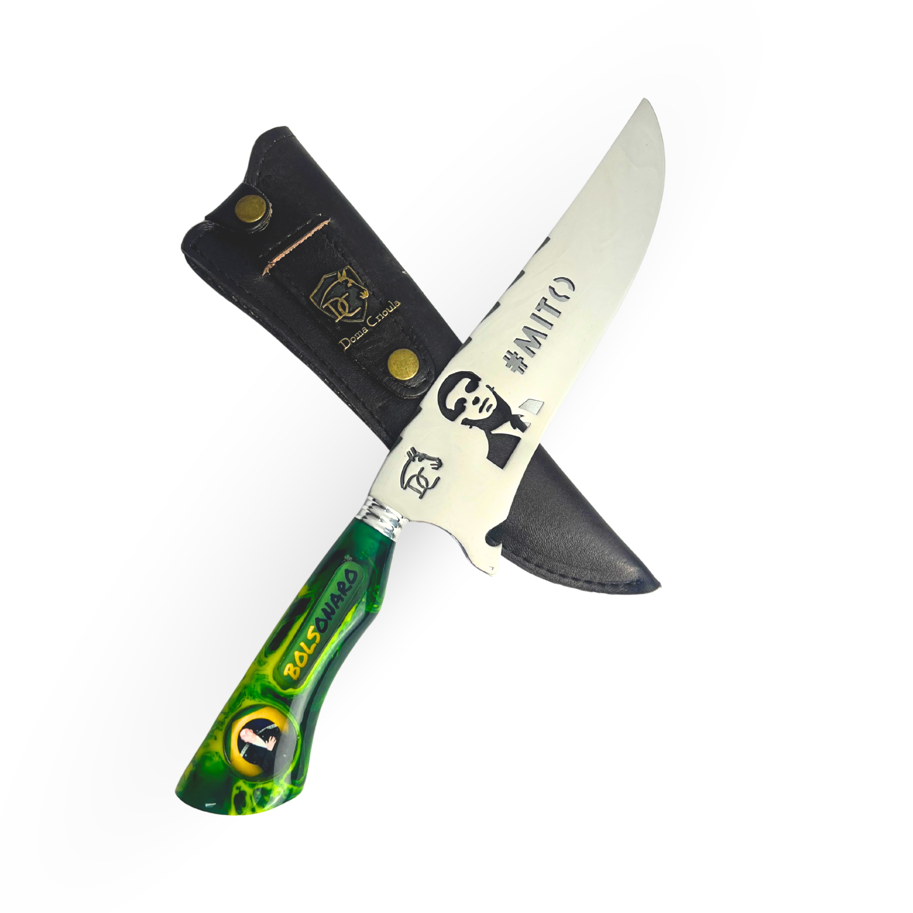 Picanheira do Mito 8" - Cabo Resina Personalizado