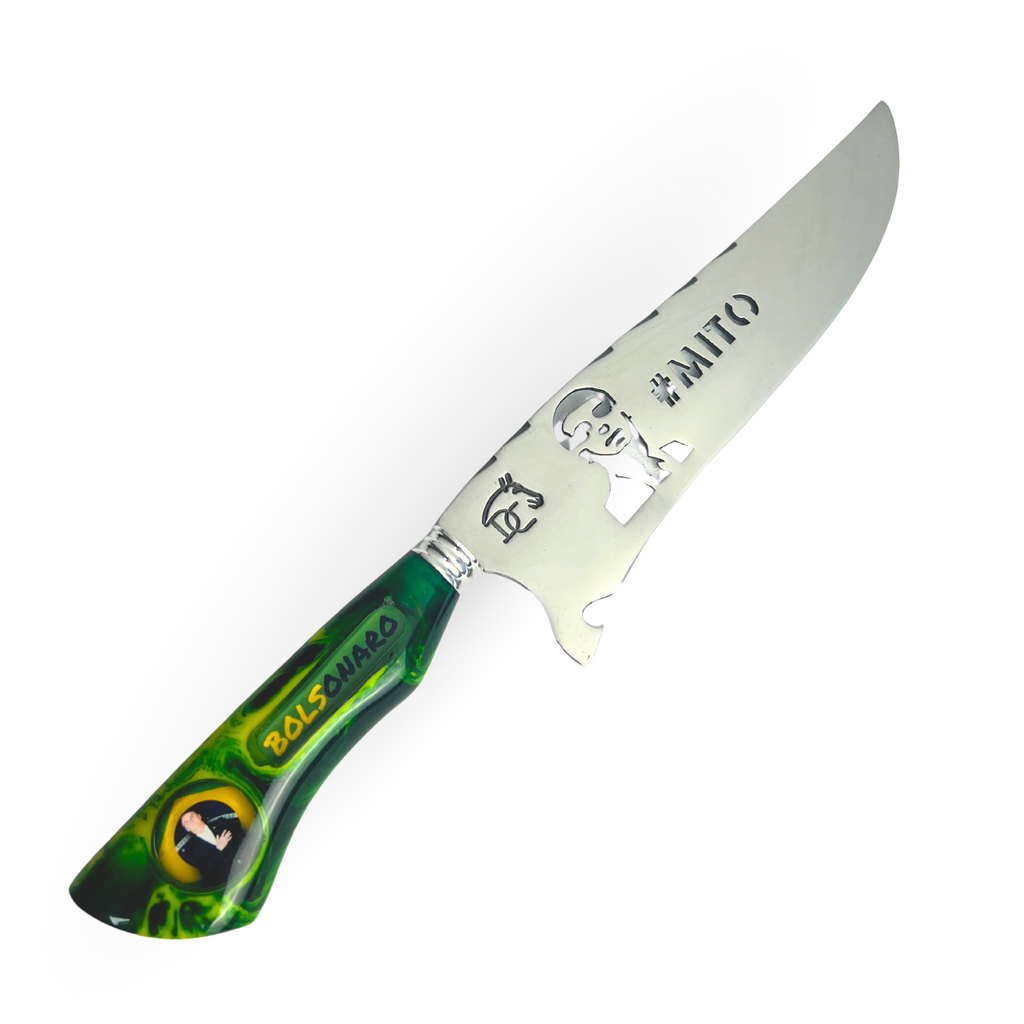 Picanheira do Mito 8" - Cabo Resina Personalizado