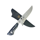 Faca Capital Inicial 8 Polegadas | Lâmina Vazada Rock BR | Cabo Resina