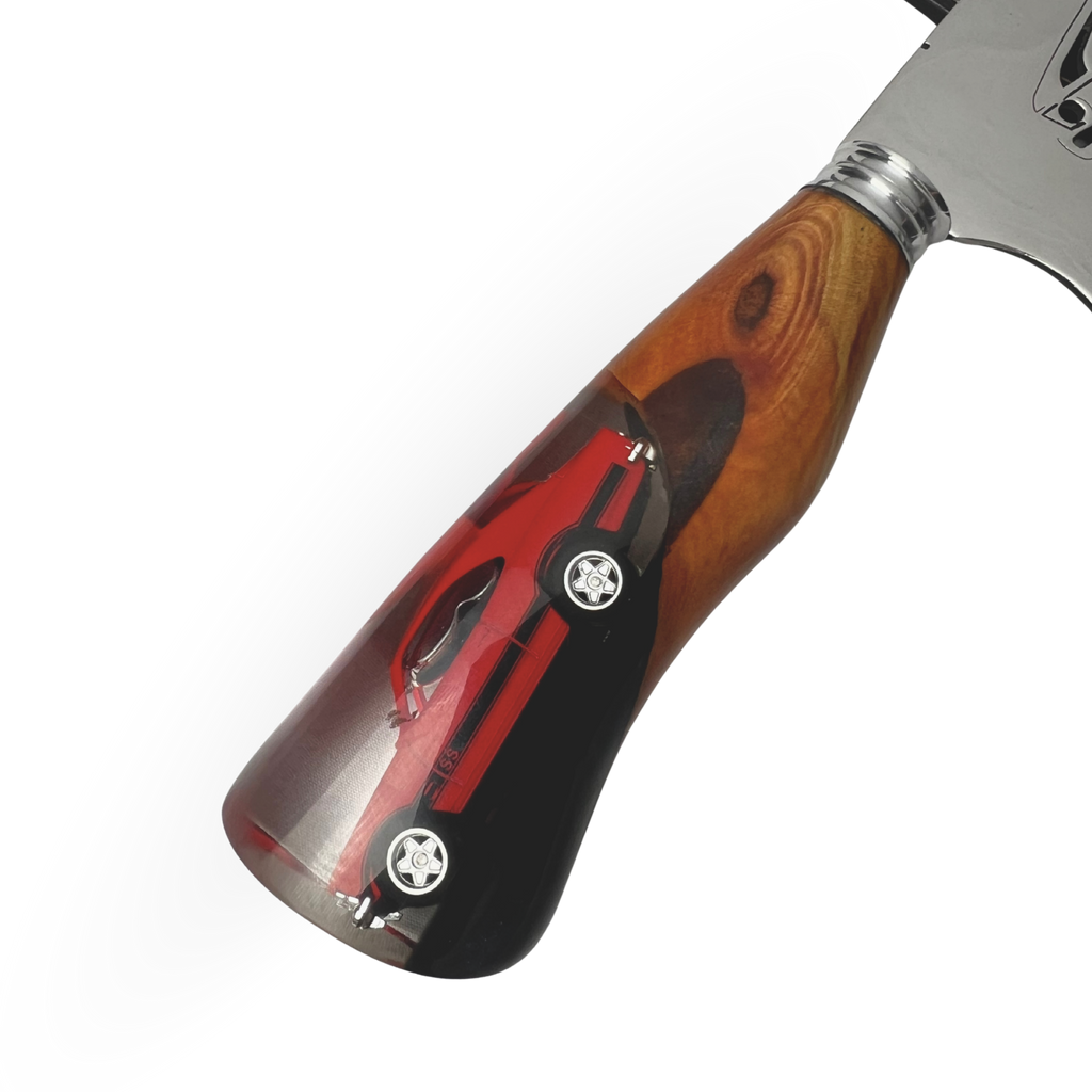 Picanheira Opala 10" - Cabo Madeira, Resina e Mini Opala