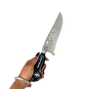 Faca Capital Inicial 8 Polegadas | Lâmina Vazada Rock BR | Cabo Resina