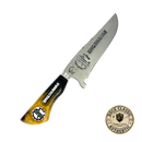 Faca Engenheiros do Hawaii 8 Polegadas | Lâmina Vazada Rock BR | Cabo Resina