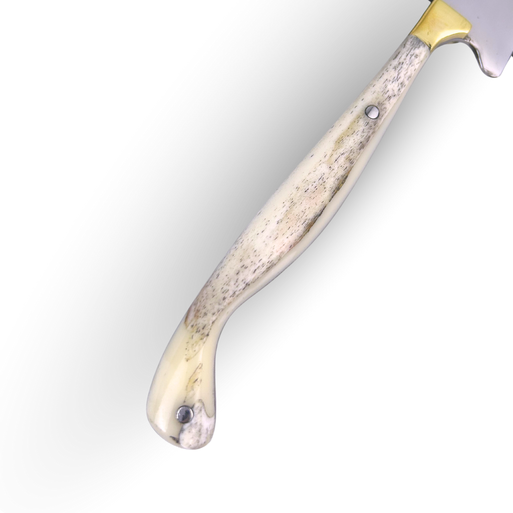 Faca Fileteira Aço Inox 420C 7 Polegadas - Cabo Full Tang Osso Bovino