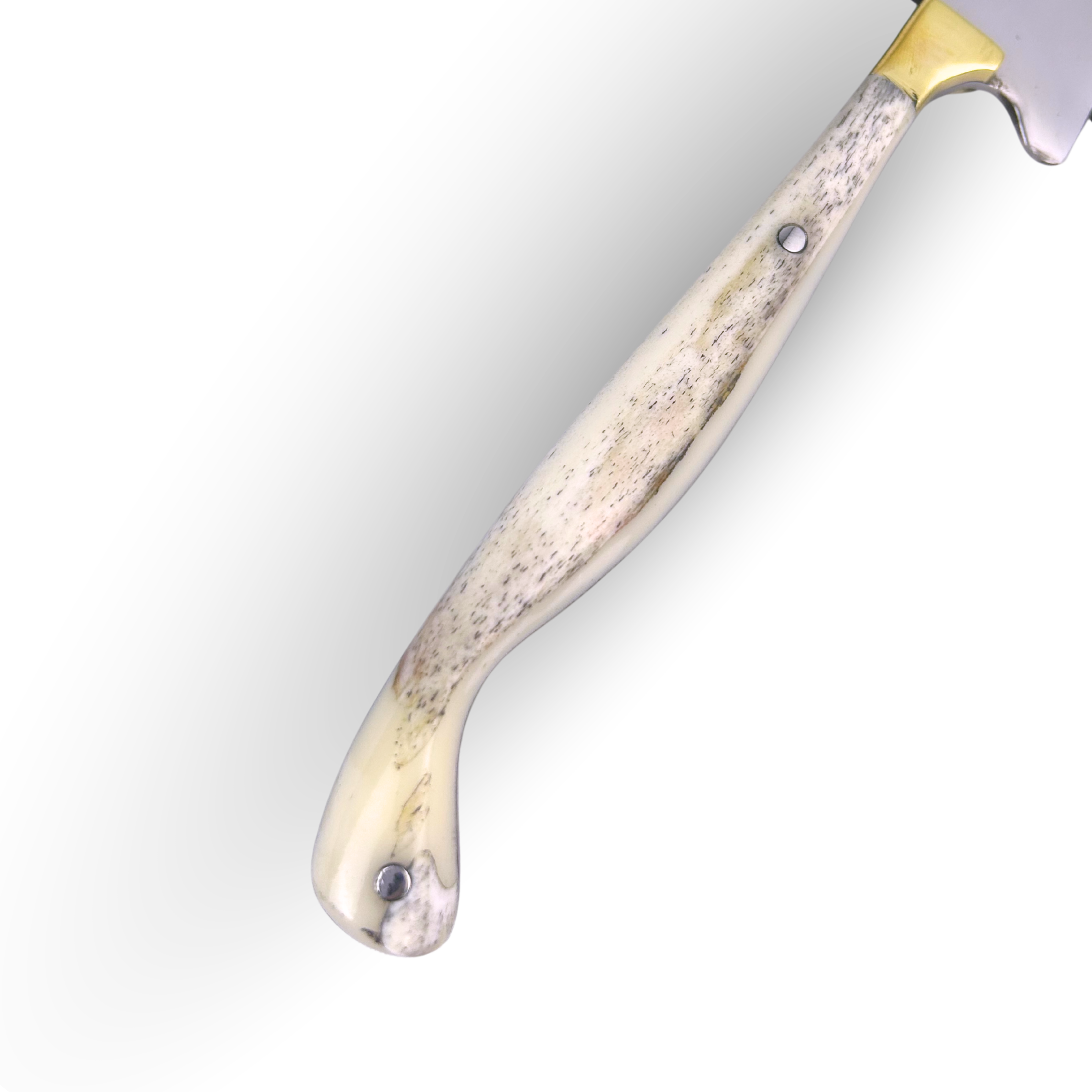 Faca Fileteira Aço Inox 420C 7 Polegadas - Cabo Full Tang Osso Bovino