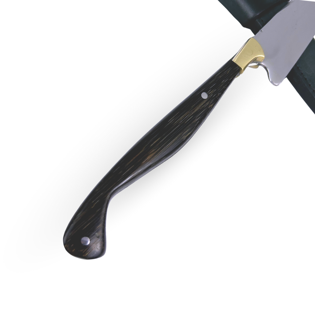 Faca Fileteira Aço Inox 420C 7 Polegadas - Cabo Full Tang Madeira Tucumã