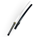 Katana 29" - Cabo Tradicional Tsuka-Ito Preto com Detalhes Dourados