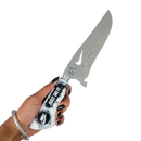 Faca Nike 8 Polegadas | Lâmina Vazada Just Do It | Cabo Resina