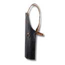 Avental de Couro Preto Iron Maiden