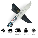 Faca Elvis Presley 8" - Cabo Resina Personalizado - Edição Especial Rock