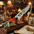 Picanheira Milionario Jose rico 8 Polegadas - Cabo Personalizado - Edição Especial Sertanejo Raiz