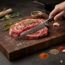 Faca San Mai Forjada à Mão 13 Polegadas - Cabo Full Tang Resina - 100% Artesanal