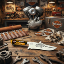 Picanheira Harley-Davidson 8 Polegadas - Cabo Resina Personalizado