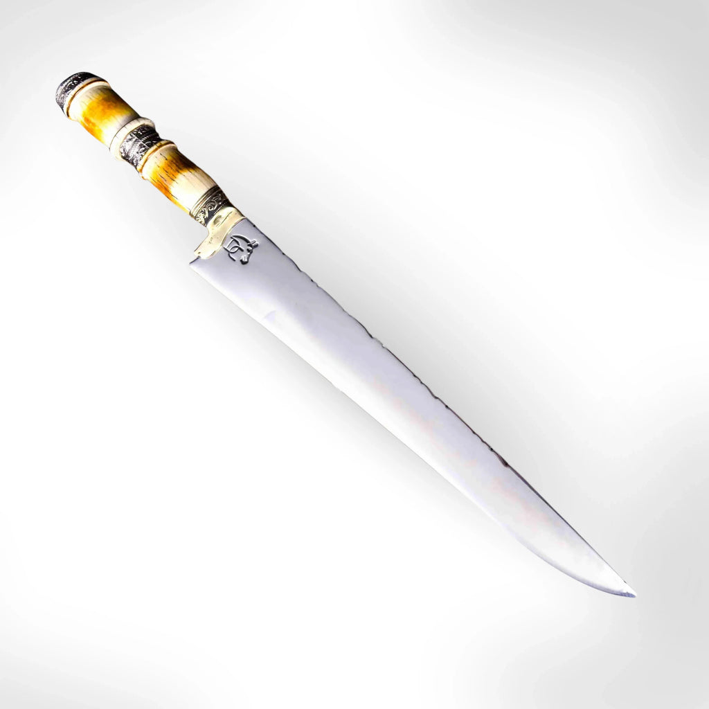 Faca Guardião do Pampa 11 Polegadas - Cabo Osso Bovino - Churrasco Profissional