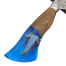 Faca Artesanal para Churrasco 10" Nossa Senhora Azul - Cutelaria Religiosa Devocional