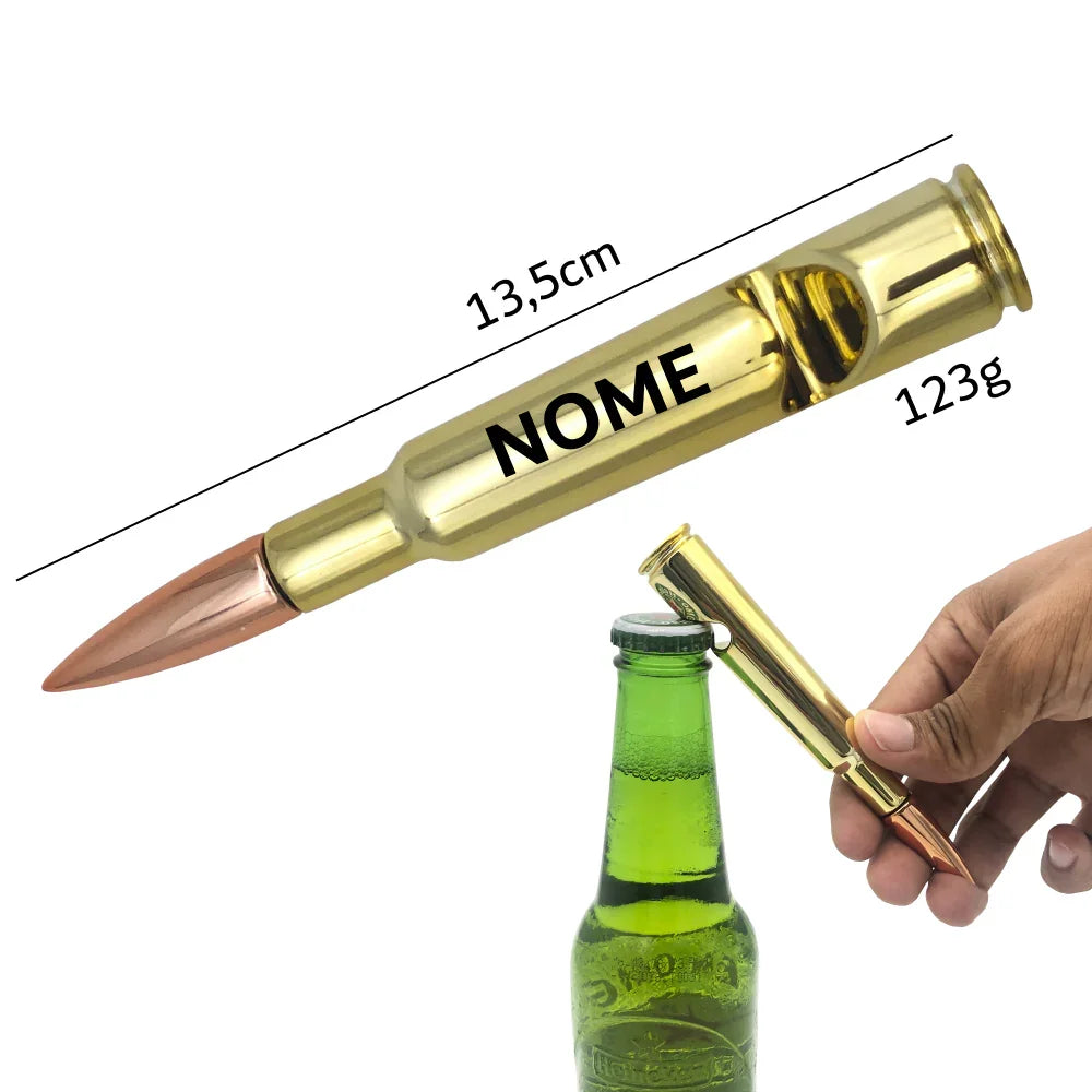 Abridor de Garrafas Réplica Bala .50