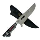 Faca Picanheira Iron Maiden 8 Polegadas - Cabo Resina Personalizado - Churrasco Rock