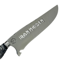 Faca Picanheira Iron Maiden 8 Polegadas - Cabo Resina Personalizado - Churrasco Rock