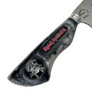 Faca Picanheira Iron Maiden 8 Polegadas - Cabo Resina Personalizado - Churrasco Rock