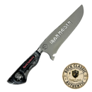 Faca Picanheira Iron Maiden 8 Polegadas - Cabo Resina Personalizado - Churrasco Rock