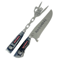 Kit Faca e Garfo Iron Maiden - Cabo Resina Personalizado