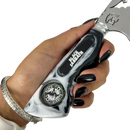 Faca Black Sabbath 8 Polegadas | Lâmina Vazada - Cabo Resina Personalizado