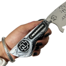 Faca Rammstein 8" - Cabo Resina Personalizado - Rock Industrial Alemão - Edição Especial