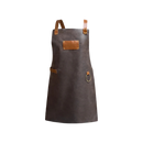 Avental de Couro Legítimo Personalizável - Artesanal Premium